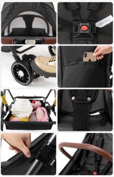 Qian stylisches leichtes Kinderwagen